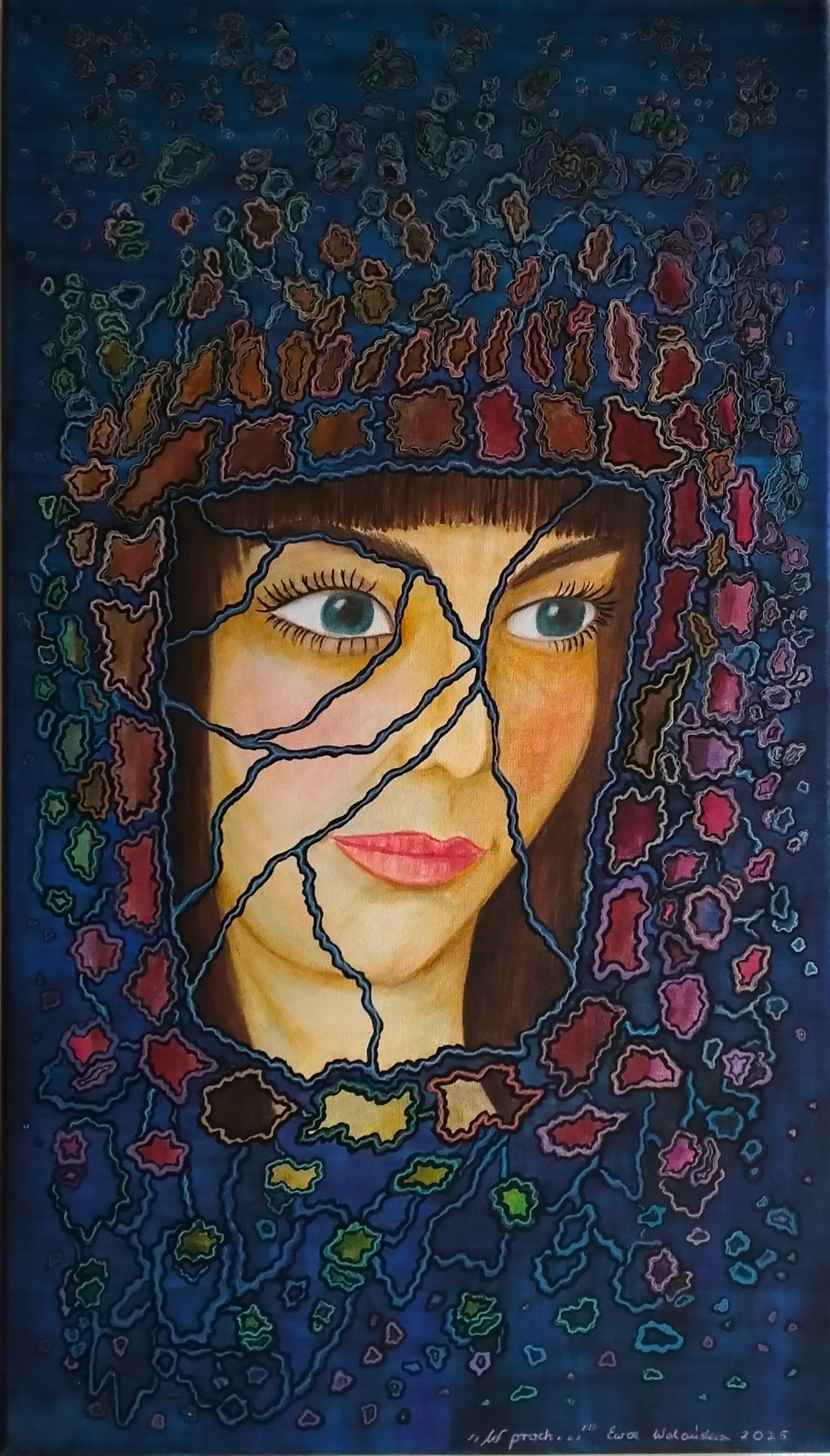 W proch... 2025 40 x 70 cm